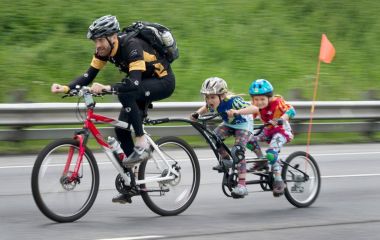 "Вело-отцы" или "как поехать кататься когда у вас малыш?"