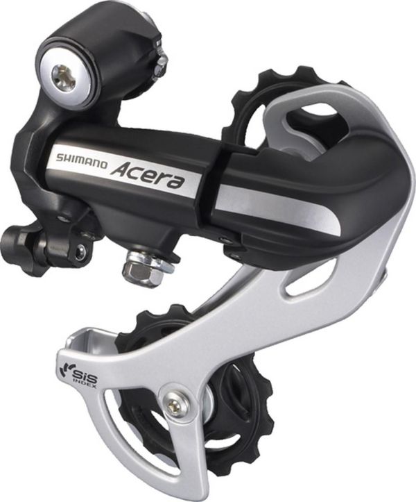 Перемикач задній Shimano Acera RD-M360 7/8 швидкостей довгий важіль чорний Перемикач задній Shimano Acera RD-M360 7/8 швидкостей довгий важіль чорний