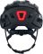 Шолом KLS Daze Lumio з вбудованою блимавкою (USB Type-C) червоний/чорний
