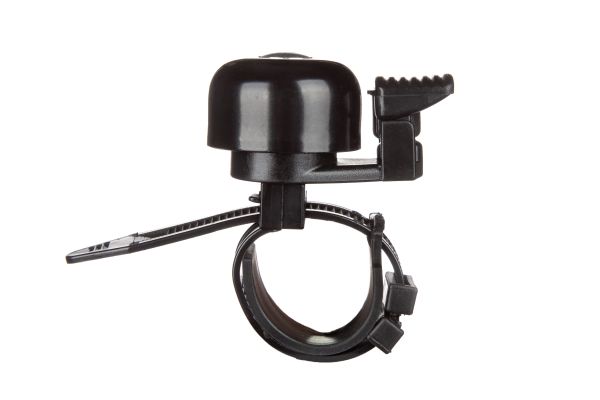 Дзвоник ONRIDE Zip алюмінієвий, Ø керма 22-32 мм, чорний