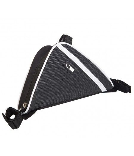 Сумка Green Cycle Artful в раму черно-белая