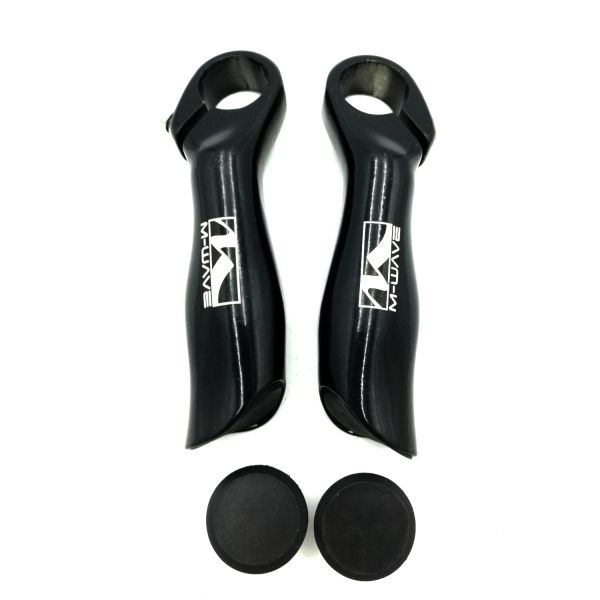 Ріжки керма M-Wave 408168 Alloy BeAtomic 105мм Ріжки керма M-Wave 408168 Alloy BeAtomic 105мм