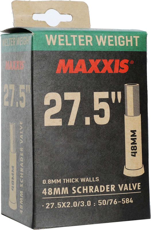 Камера Maxxis Welter Weight 27.5x2.00/3.00 AV L:48мм Камера Maxxis Welter Weight 27.5x2.00/3.00 AV L:48мм