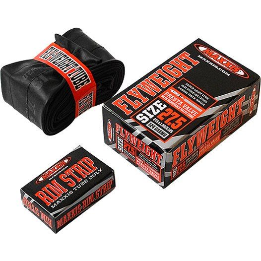 Камера Maxxis FlyWeight 27,5x1.90-2.125 c FV(45mm) + фліппер Камера Maxxis FlyWeight 27,5x1.90-2.125 c FV(45mm) + фліппер