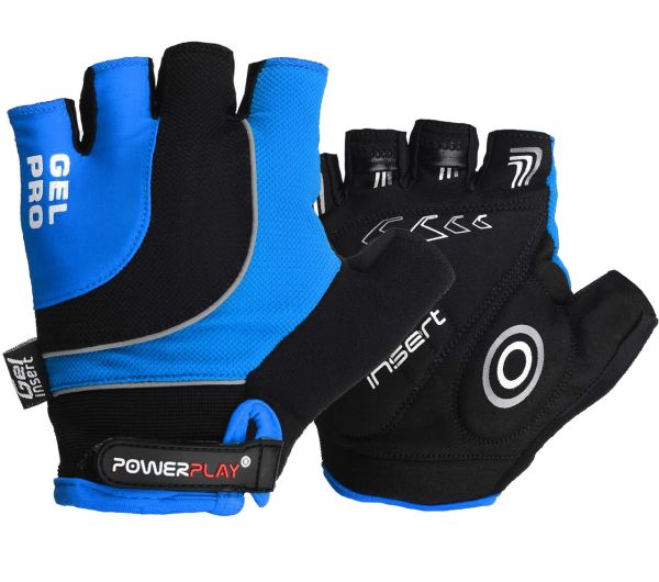 Велорукавички 5015D (сині) Велорукавички 5015D (сині)