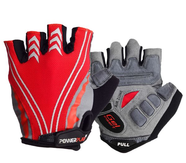 Велорукавички 5007 (червоні) Велорукавички 5007 (червоні)