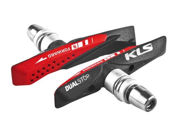 Колодки гальмівні KLS Dualstop V-02 для V-Brake Колодки гальмівні KLS Dualstop V-02 для V-Brake