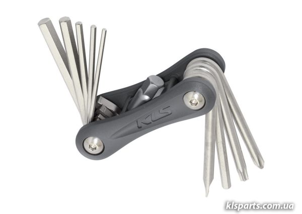 Мультитул KLS Stinger 10 функцій сірий Мультитул KLS Stinger 10 функцій сірий