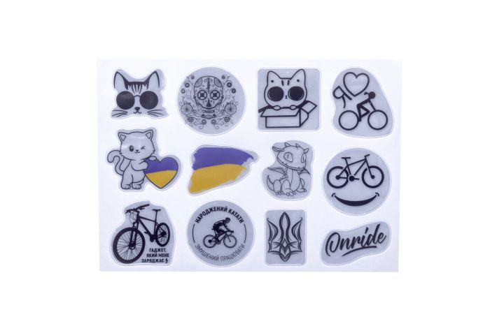 Світловідбиваюча наліпка ONRIDE Crew UA