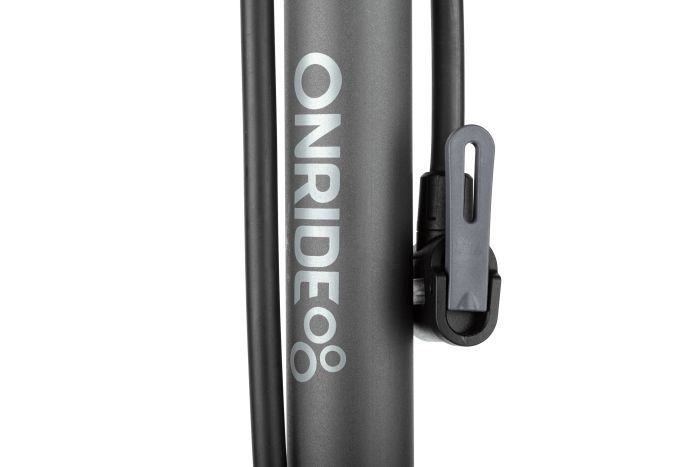 Насос підлоговий ONRIDE Azure пластик, макс. тиск 160 psi, голівка з двома отворами під FV/AV