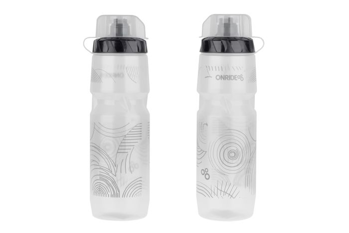 Фляга ONRIDE Skill 800 мл, матеріал фляги поліпропілен, з ковпачком прозора
