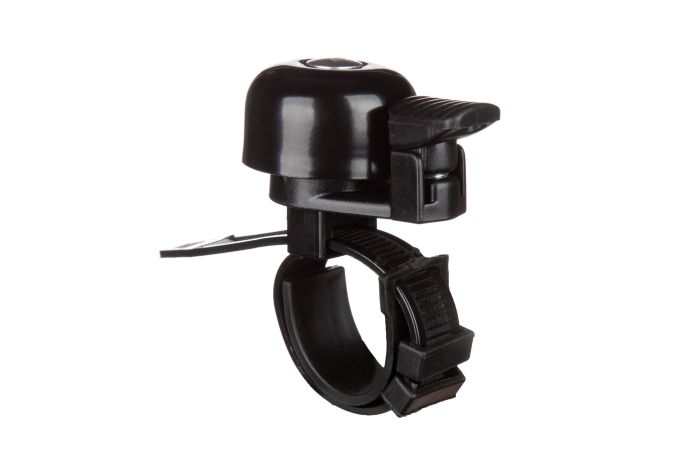 Дзвоник ONRIDE Zip алюмінієвий, Ø керма 22-32 мм, чорний