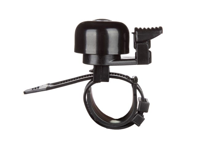 Дзвоник ONRIDE Zip алюмінієвий, Ø керма 22-32 мм, чорний