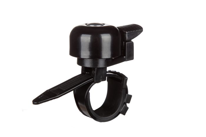 Дзвоник ONRIDE Zip алюмінієвий, Ø керма 22-32 мм, чорний