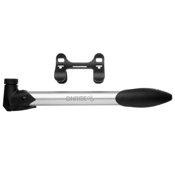 Насос компактний ONRIDE Blast алюмінієвий з манометром Насос компактний ONRIDE Blast алюмінієвий з манометром