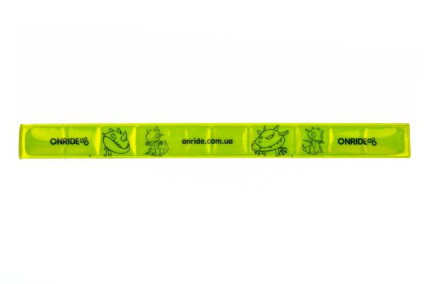 Світловідбиваюча смужка ONRIDE дракончики Світловідбиваюча смужка ONRIDE дракончики