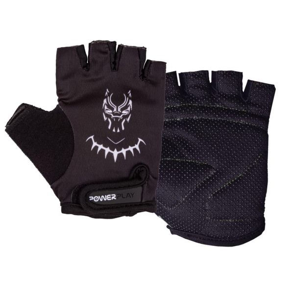 Велорукавички дитячі PowerPlay 001PM Panther Mask Велорукавички дитячі PowerPlay 001PM Panther Mask