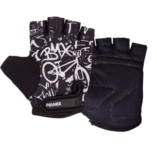 Велорукавички дитячі PowerPlay 5454G Графіті Велорукавички дитячі PowerPlay 5454G Графіті
