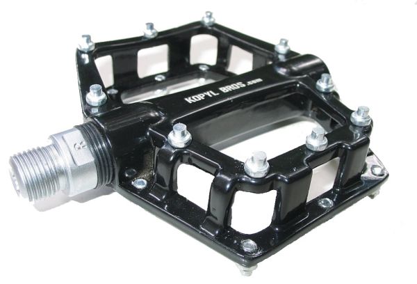 Педалі KopylBros на промислових підшипниках чорні Педалі KopylBros на промислових підшипниках чорні