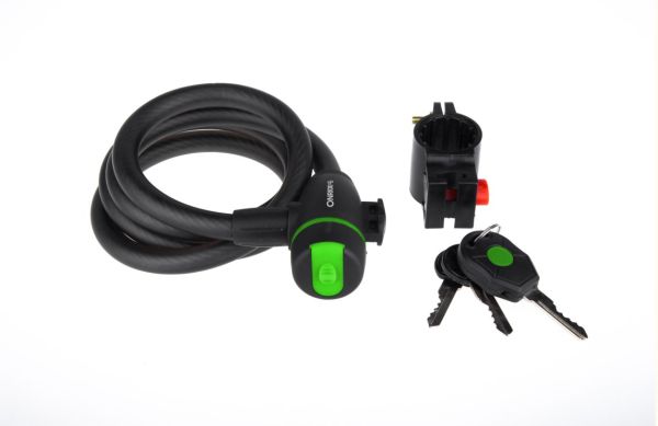 Замок ONRIDE Wide ONRIDE Wide тросовий циліндровий 10х1500 мм з кріпленням Замок ONRIDE Wide ONRIDE Wide тросовий циліндровий 10х1500 мм з кріпленням