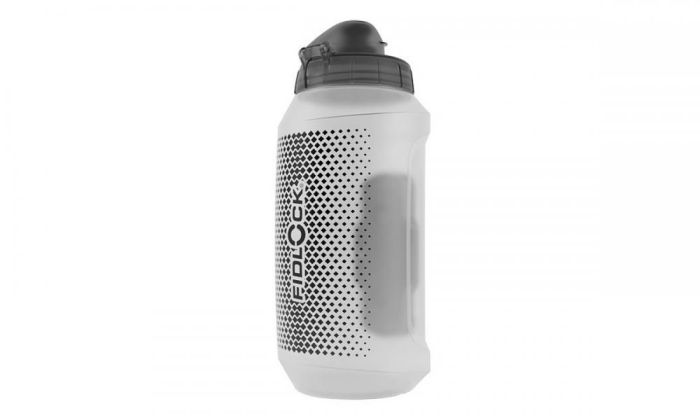 Фляга з конектором та базою Fidlock TWIST bottle 750мл., прозорий/білий