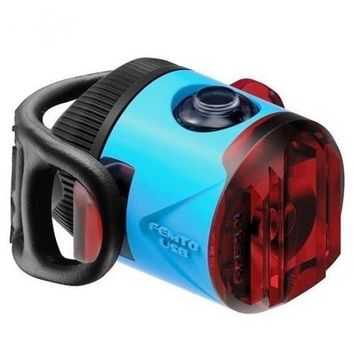 Заднє світло LEZYNE FEMTO USB DRIVE REAR блакитний 5 люменів Y13