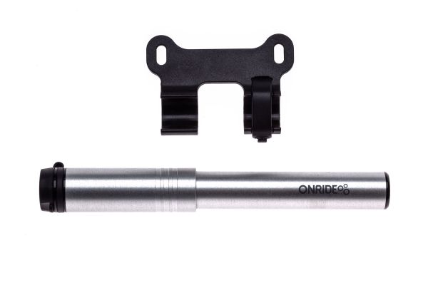 Насос ONRIDE Slate 10 алюмінієвий макс.тиск 120PSI, зі шлангом, голівка під FV/AV