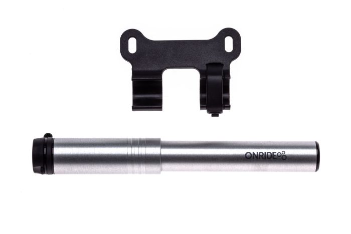 Насос ONRIDE Slate 10 алюмінієвий макс.тиск 120PSI, зі шлангом, голівка під FV/AV