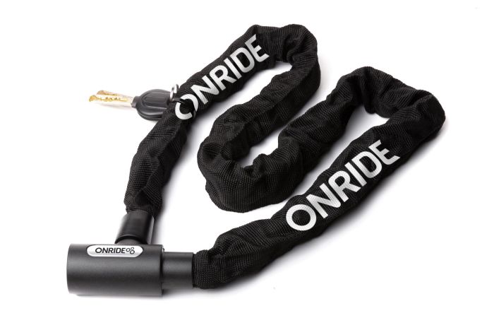 Замок ONRIDE Tie Lock Superior 50 загартований ланцюговий, під ключ, 6x1500 мм