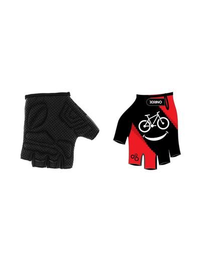 Рукавички дитячі ONRIDE Gem Велопосмішка червона Рукавички дитячі ONRIDE Gem Велопосмішка червона