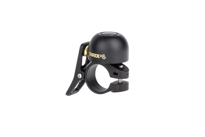 Дзвоник ONRIDE Cebell мідний, Ø керма 22мм, чорний