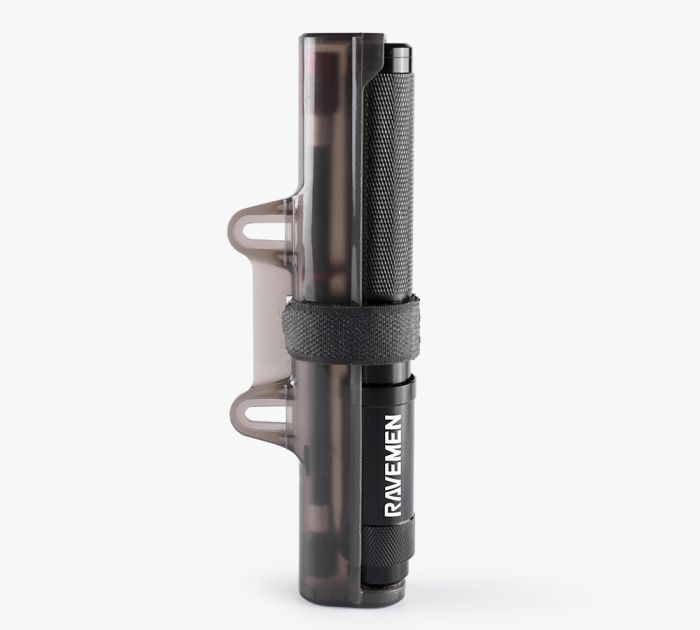 Насос Ravemen MP01, алюміній, високий тиск, шланг, різбовий, 19 см, 260psi/18bar