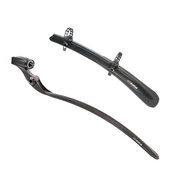 Комплект крил Zefal 28" Swan R & Croozer R Set пластикові переднє+заднє консольні, чорно-сірі Комплект крил Zefal 28" Swan R & Croozer R Set пластикові переднє+заднє консольні, чорно-сірі