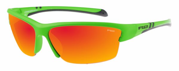 Окуляри R2 Hero дитячі матові зелені з лінзами smoke покрит. Black-red revo (кат.2) Окуляри R2 Hero дитячі матові зелені з лінзами smoke покрит. Black-red revo (кат.2)