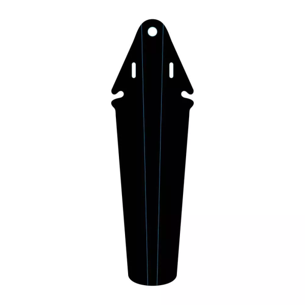 Бризковик Green Cycle GMG-05 мини, під сідло (M), 365х105мм чорний Бризковик Green Cycle GMG-05 мини, під сідло (M), 365х105мм чорний