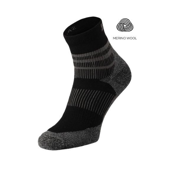 Шкарпетки R2 Trek Pro колір чорний/сірий