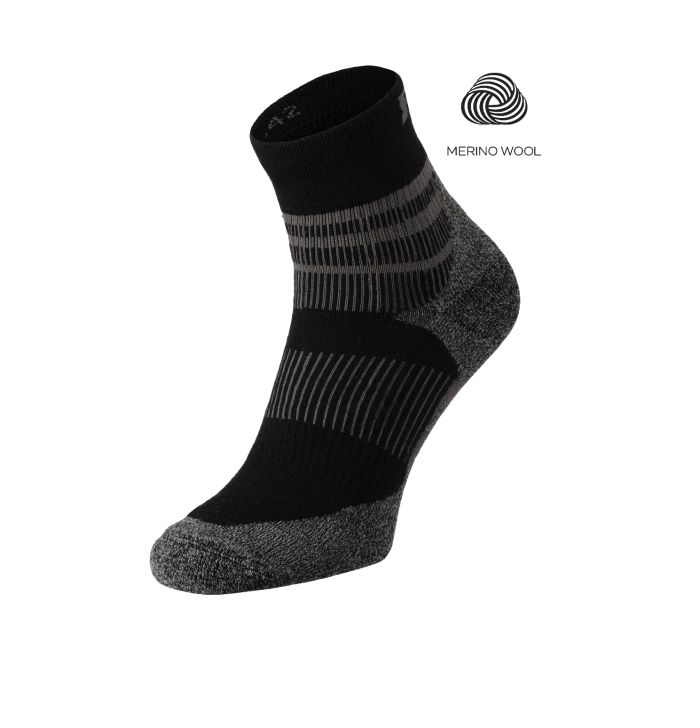 Шкарпетки R2 Trek Pro колір чорний/сірий