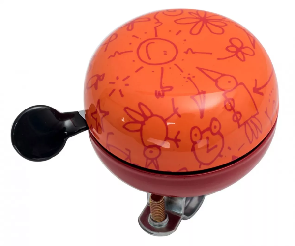 Дзвоник Дін-донг Green Cycle GBL-359 помаранчевий 60мм Дзвоник Дін-донг Green Cycle GBL-359 помаранчевий 60мм