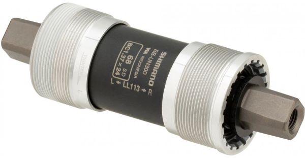 Каретка Shimano BB-UN300 BSA 68x113мм під квадрат без болтів Каретка Shimano BB-UN300 BSA 68x113мм під квадрат без болтів