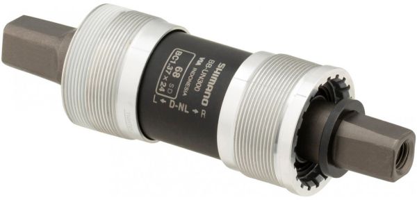 Каретка Shimano BB-UN300 BSA  68x122.5мм (123 мм) під квадрат без болтів Каретка Shimano BB-UN300 BSA  68x122.5мм (123 мм) під квадрат без болтів