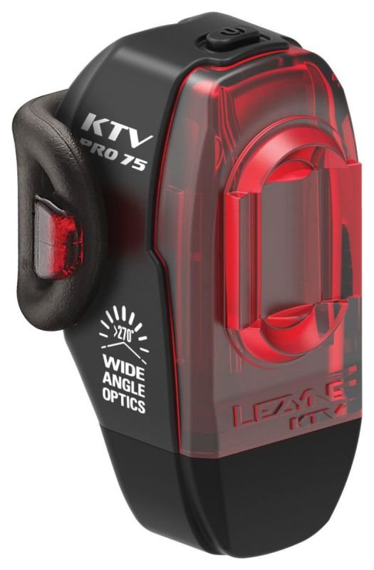 Заднє світло LEZYNE KTV PRO DRIVE REAR Чорний 75 люменів Y13