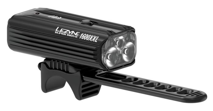 Переднє світло LEZYNE SUPER DRIVE 1600XXL Чорний 1600 люменів Y13