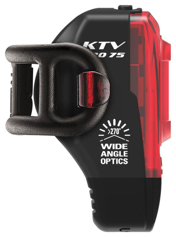 Заднє світло LEZYNE KTV PRO DRIVE REAR Чорний 75 люменів Y13