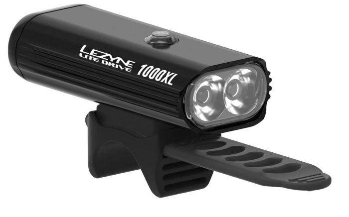Переднє світло LEZYNE LITE DRIVE 1000XL Чорний 1000 люменів Y13