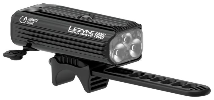 Переднє світло LEZYNE MEGA DRIVE 1800i Чорний 1800 люменів Y13