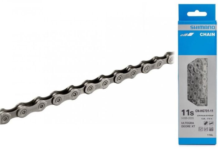 Ланцюг Shimano Ultegra/Deore XT CN-HG701 11 швидкостей 116 ланок + замок