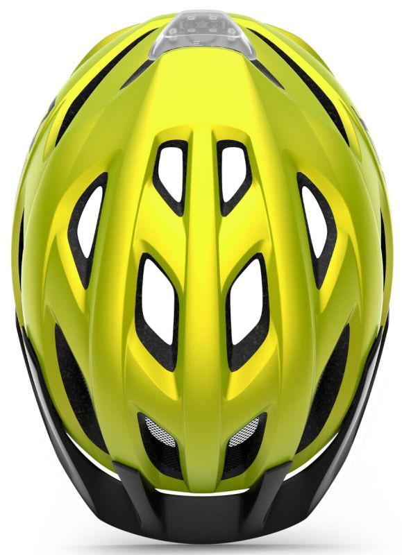 Шолом MET Crossover Helmet Yellow Metallic (матовий)