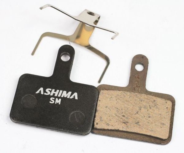 Гальмівні колодки Ashima AD0701-SM-S для AVID JUICY HYD. & BB7 MECH напівметал Гальмівні колодки Ashima AD0701-SM-S для AVID JUICY HYD. & BB7 MECH напівметал