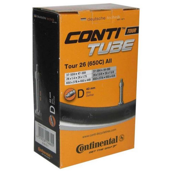 Камера Continental Tour 26x1.75, (37-559>47-590) AV Камера Continental Tour 26x1.75, (37-559>47-590) AV