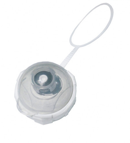 Кришка з пильником під флягу Green Cycle білий/сірий Кришка з пильником під флягу Green Cycle білий/сірий